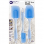 Wilton Silikon Spatula Seti (Mavi, 3 Para)