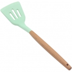 KUFUNG Silikon Delikli Spatula (Mint)