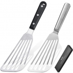 KSENDALO Paslanmaz elik Delikli Spatula Set (2 Para)