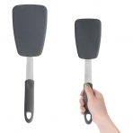 Cooptop Silikon Spatula Seti(2 Para, Gri)