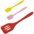 CNYMANY Silicone Spatula Seti(3 Para, ok Renkli)