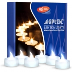 AGPtEK Led Tea Light Mum Seti (60 Adet)