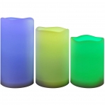 CANDLE CHOICE 3 Para Led Mum (Renkli)