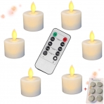 Global Candles 6 Adet Mini Led Mum