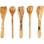 Thirteen Chefs Ahap Spatula Set (5 Para) (Kahve)