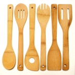 VCCUCINE Ahap Spatula Seti (6 Para) (Kahve)