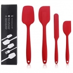 N+A Silikon Spatula Set (4 Para) (Krmz)