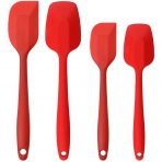 MOACC Silikon Spatula Set (Krmz)(4 Adet)