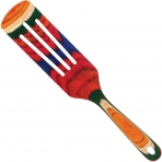 Totally Bamboo Ahap Delikli Spatula (Renkli)