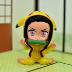 vasesion Nezuko Cosplay Pikachu Aksiyon Figr(10 cm)