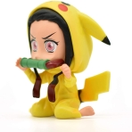 vasesion Nezuko Cosplay Pikachu Aksiyon Figr(10 cm)