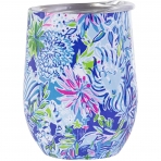 Lilly Pulitzer 710 mL elik Termos(Mavi)