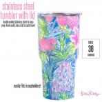 Lilly Pulitzer  890 mL elik termos(Renkli)