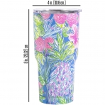 Lilly Pulitzer  890 mL elik termos(Renkli)