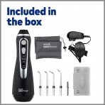 Waterpik Cordless Advanced WP-562 arjl Az Duu (Siyah)