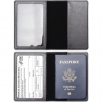 Arouselove Deri Pasaportluk(2 Adet)(Gri/Bordo)