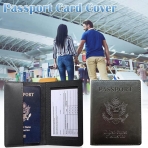 Sofpadur RFID Korumal Deri Pasaportluk (Siyah)