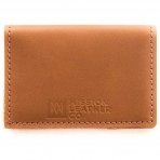 Mission Leather Erkek Deri Kartlk(Ak Kahverengi)