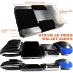 Stilvolle tools RFID Korumal Erkek Alminyum Kartlk (Siyah)