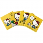 Bioworld Hello Kitty Seramik Bardak Altl (Sar, 4 adet)