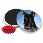 SJT ENTERPRISES Ara i Bardak Altl(Scottish Terrier, 2 Adet)