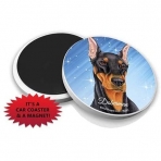 SJT ENTERPRISES Ara i Bardak Altl (Doberman, 2 Adet)