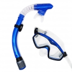 SKP Products Adult Snorkel Set 4 mm Tempered Resistant Glass Anti