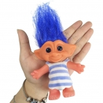 Yintlilocn Vintage Lucky Troll Dolls / Troll Bebek (Mavi)