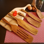 SAMTORI Tahta Spatula Set (5 Para)