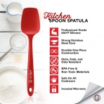 UpGood Silikon Spatula(Krmz)