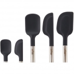 All Clad Silikon Spatula Seti(5 Para, Siyah)