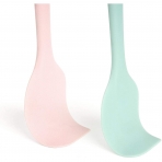 GorGin Silikon Spatula Seti (4 Para, Pembe/Mint)