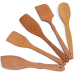 ECOSALL Tahta Spatula Seti (5 Para)