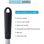 Unicook Silikon Spatula Seti (Gri, 2 Para)