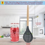 Newness Silikon Delikli Spatula (Gri)