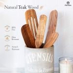 Nice-nook Tahta Spatula Seti (5 Para)