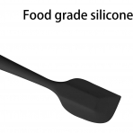 JeoPoom Silikon Spatula(Siyah)