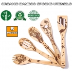 DaceStar Denizkz Bambu Spatula Seti (5 Para)