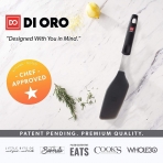 di Oro Living Designer Serisi Omlet Spatulas (Siyah)