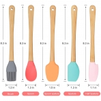 GREENRAIN Silikon Spatula Seti(5 Para, ok Renkli)