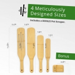 Stratus Home Bambu Spatula Seti (Kahverengi, 5 Para)