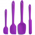 Daily Kitchen Silikon Spatula Seti(4 Para, Mor)