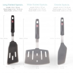 di Oro Living Designer Serisi Delikli Spatula (Siyah)