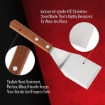 Homi styles Metal Spatula(Gm/Kahve)