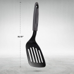 RamPro Nylon Delikli Spatula(2 Para, Siyah)