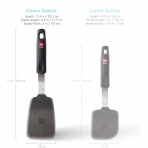 di Pro Living Designer Serisi Silikon Spatula (Siyah)