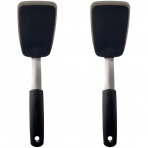 OXO Silikon Spatula Seti(2 Para, Siyah)