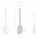 di Pro Living Seamless Serisi Silikon Spatula (Beyaz)