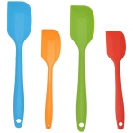 HornTide Silikon Spatula Set (4 Para, Renkli)