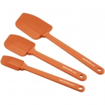 Rachael Ray Silikon Spatula Seti (3 Para, Turuncu)